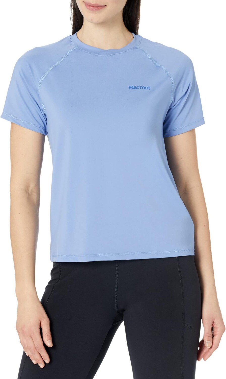 

Уиндридж с коротким рукавом Marmot, цвет Getaway Blue