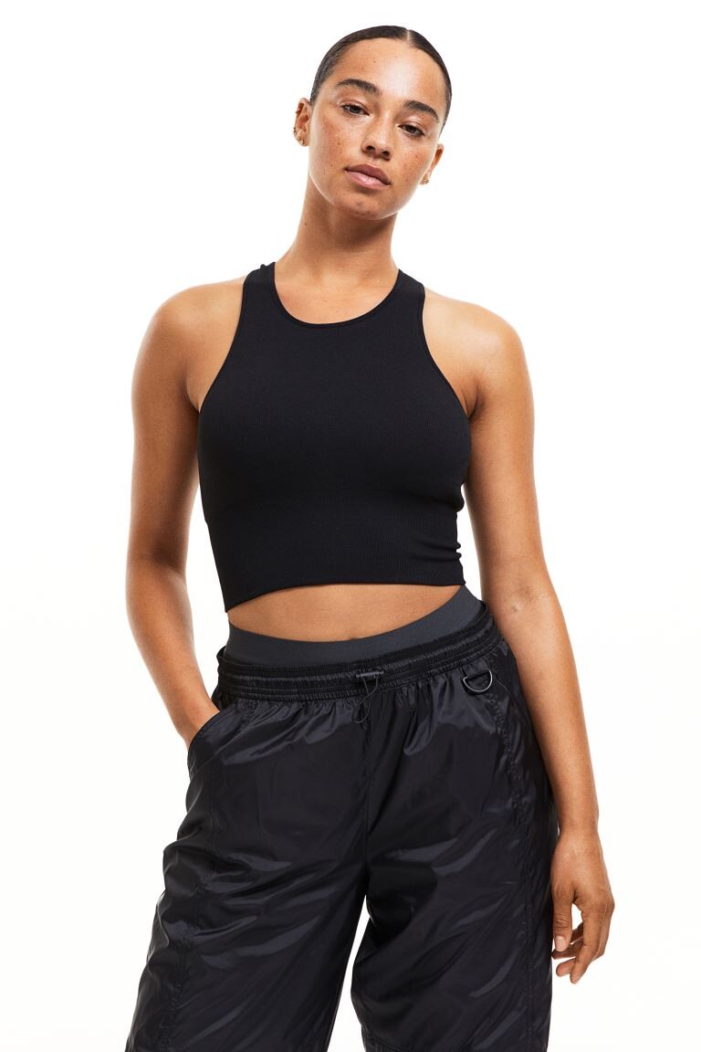 

Спортивный бюстгальтер средней поддержки DryMove H&M