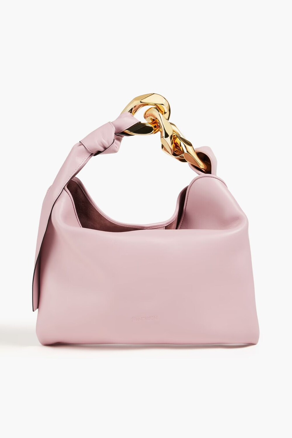 

Кожаная сумка на плечо с цепочкой Jw Anderson, розовый