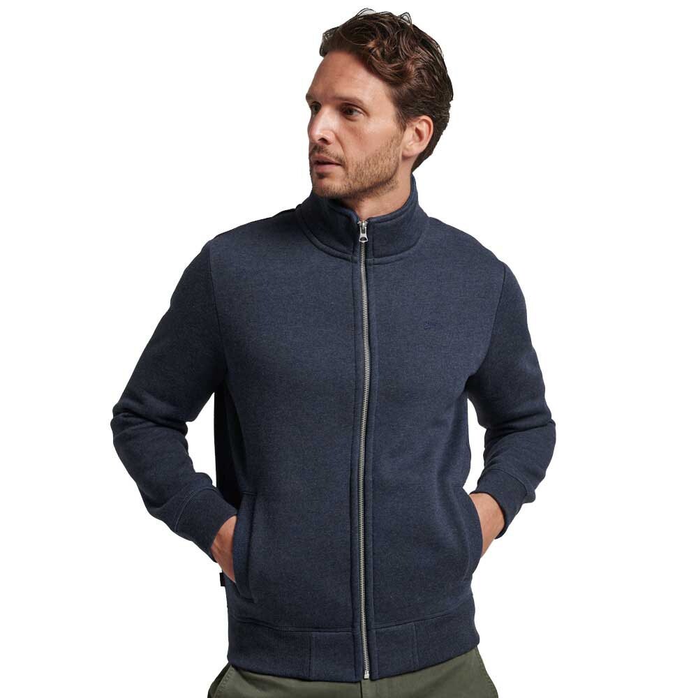 

Толстовка Superdry Vintage Logo Embroidered Track Full Zip, синий