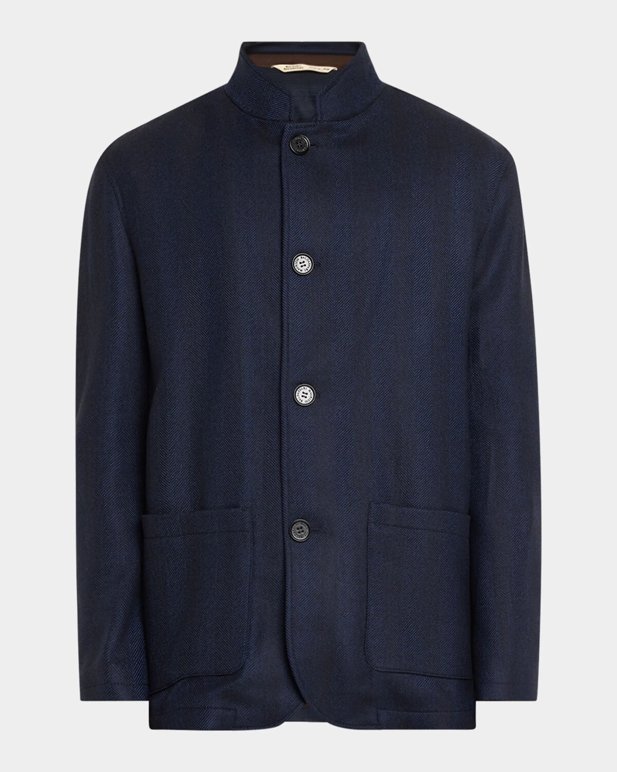 

Мужская шерстяная двусторонняя куртка Baldassari, цвет Very Dark Blue Brown