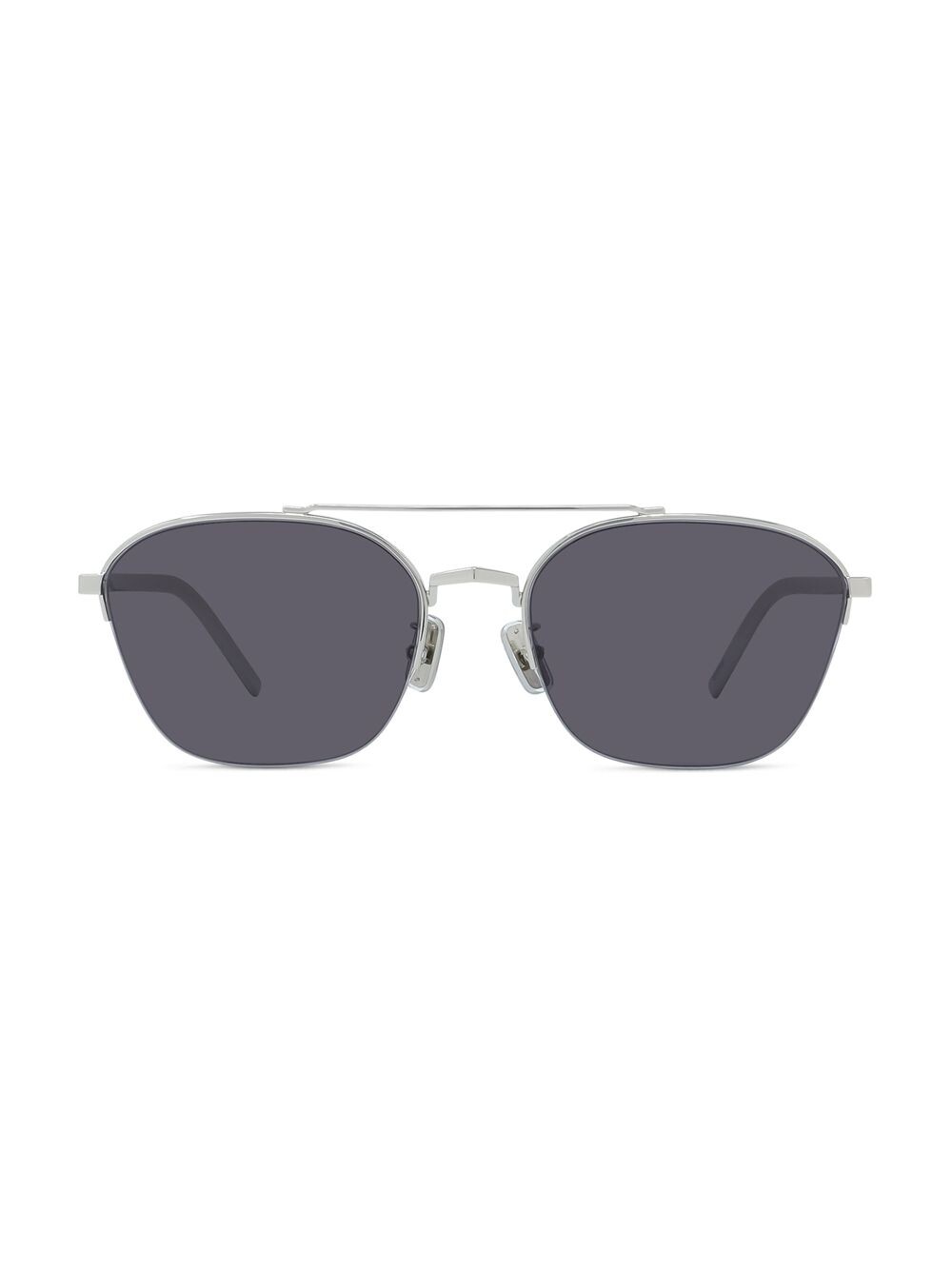 

Солнцезащитные очки-авиаторы Logo Temple 57MM Givenchy, серебряный