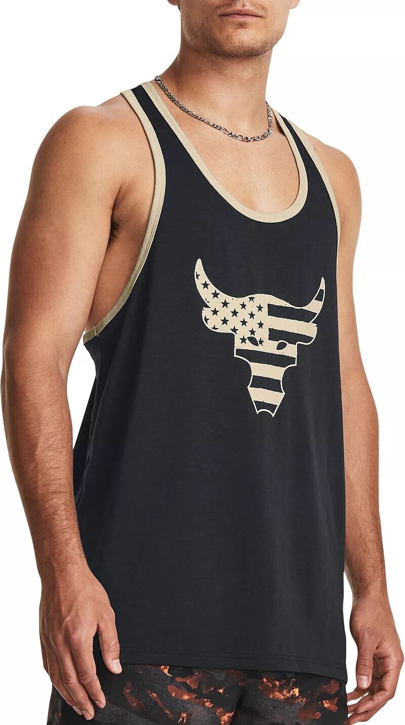 

Мужская майка Under Armour Project Rock Veterans Day, черный