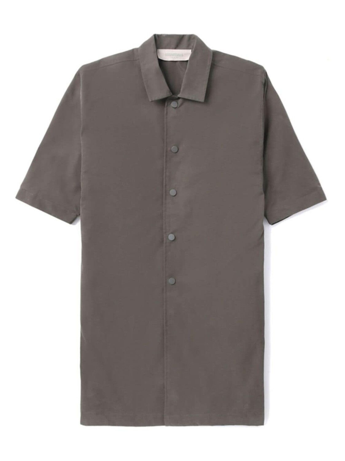 

FEAR OF GOD ESSENTIALS рубашка с логотипом, серый