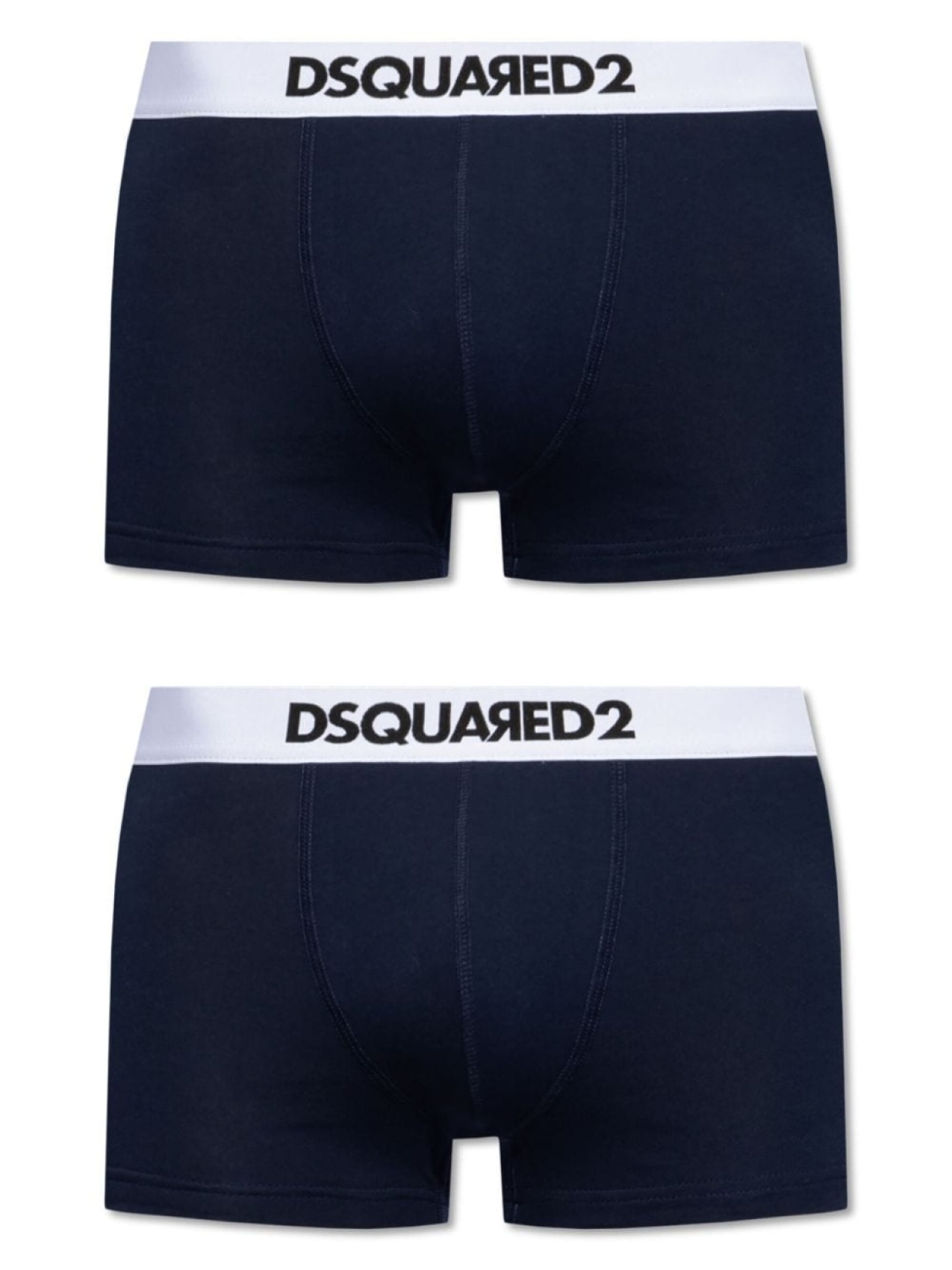 

DSQUARED2 комплект из двух боксеров с логотипом, синий