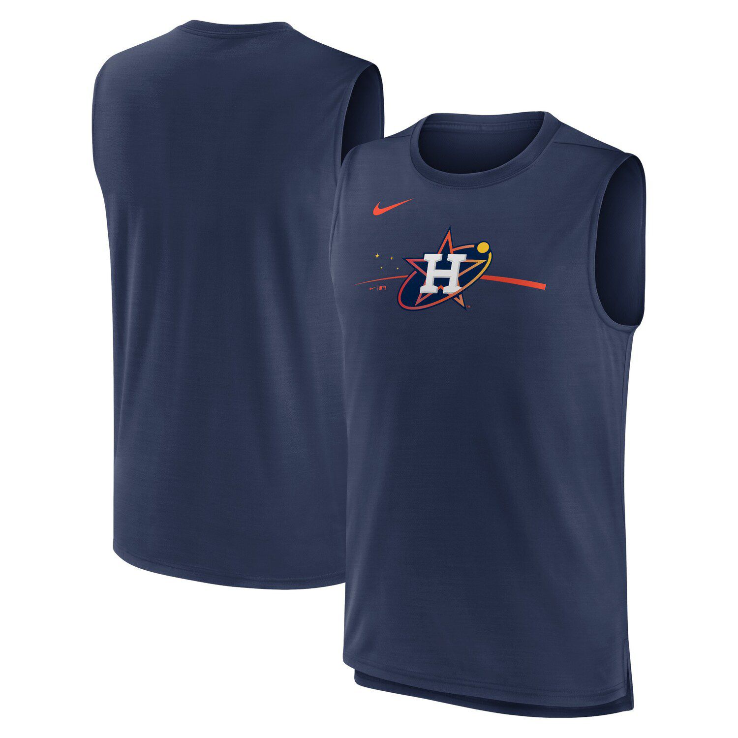Мужская темно-синяя майка Houston Astros City Connect Muscle Tank Top Nike