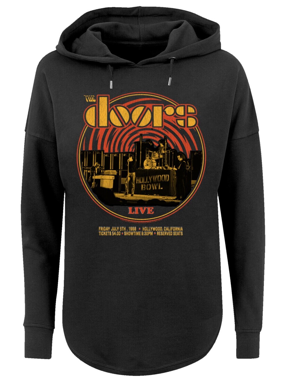 

Толстовка F4Nt4Stic The Doors Music Live 68 Retro, черный