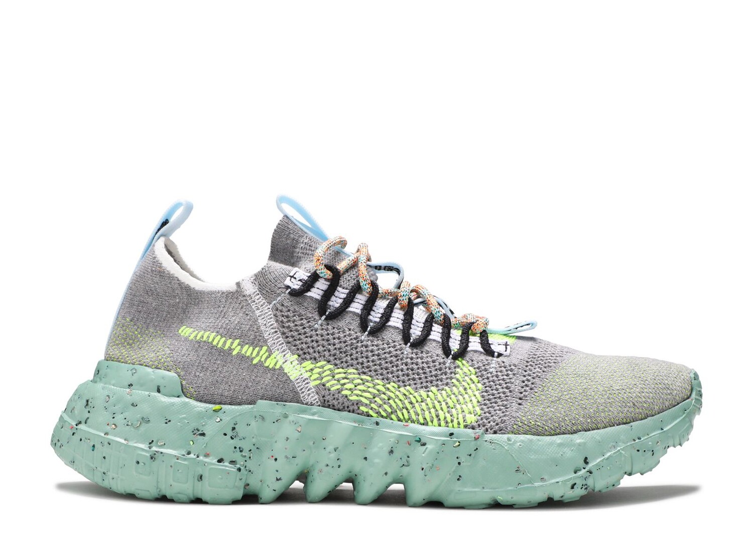 

Кроссовки Nike Space Hippie 01 'Healing Jade', серый