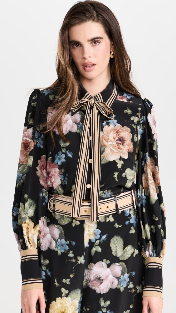 

Рубашка Zimmermann Blouson, разноцветный