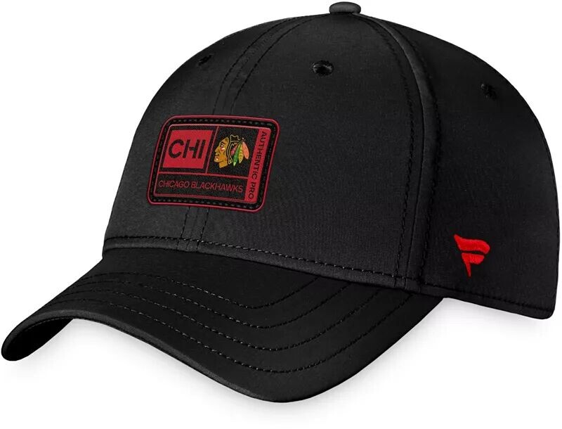 

Гибкая кепка для тренировочного лагеря NHL Chicago Blackhawks 2023