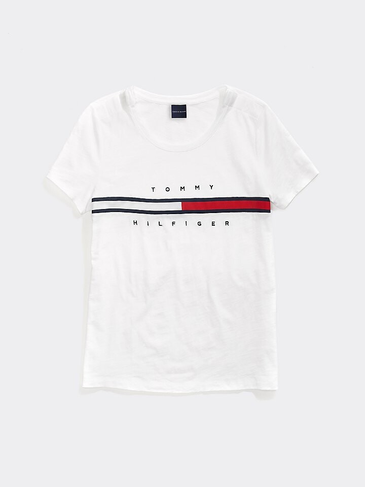 

Фирменная полосатая футболка Tommy Adaptive