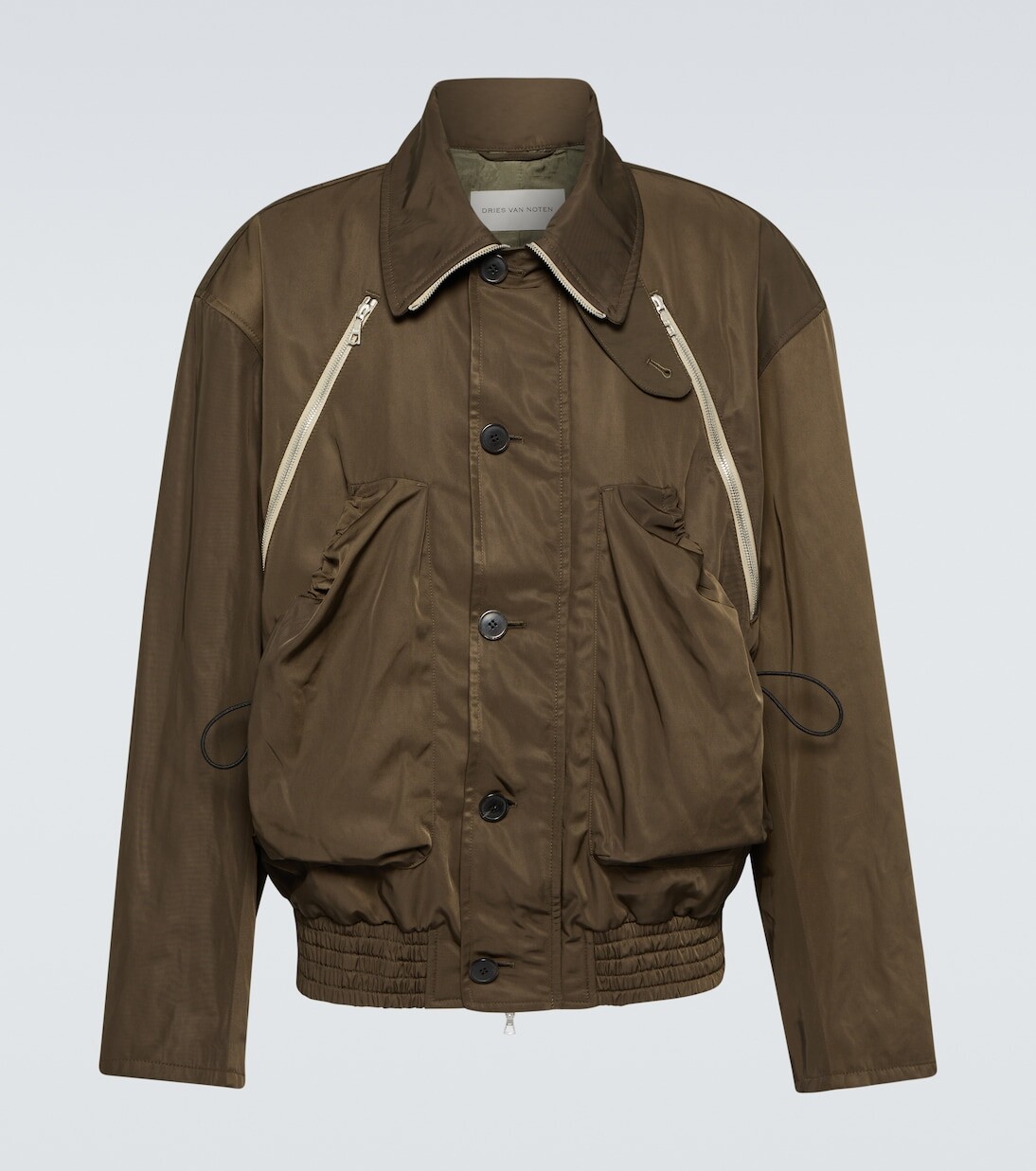 

Техническая куртка vanborn Dries Van Noten, хаки