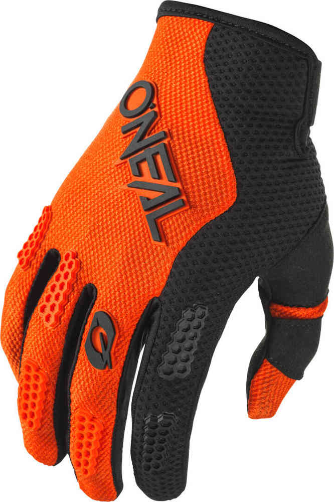 Детские перчатки для мотокросса Element Racewear Oneal, черный/оранжевый