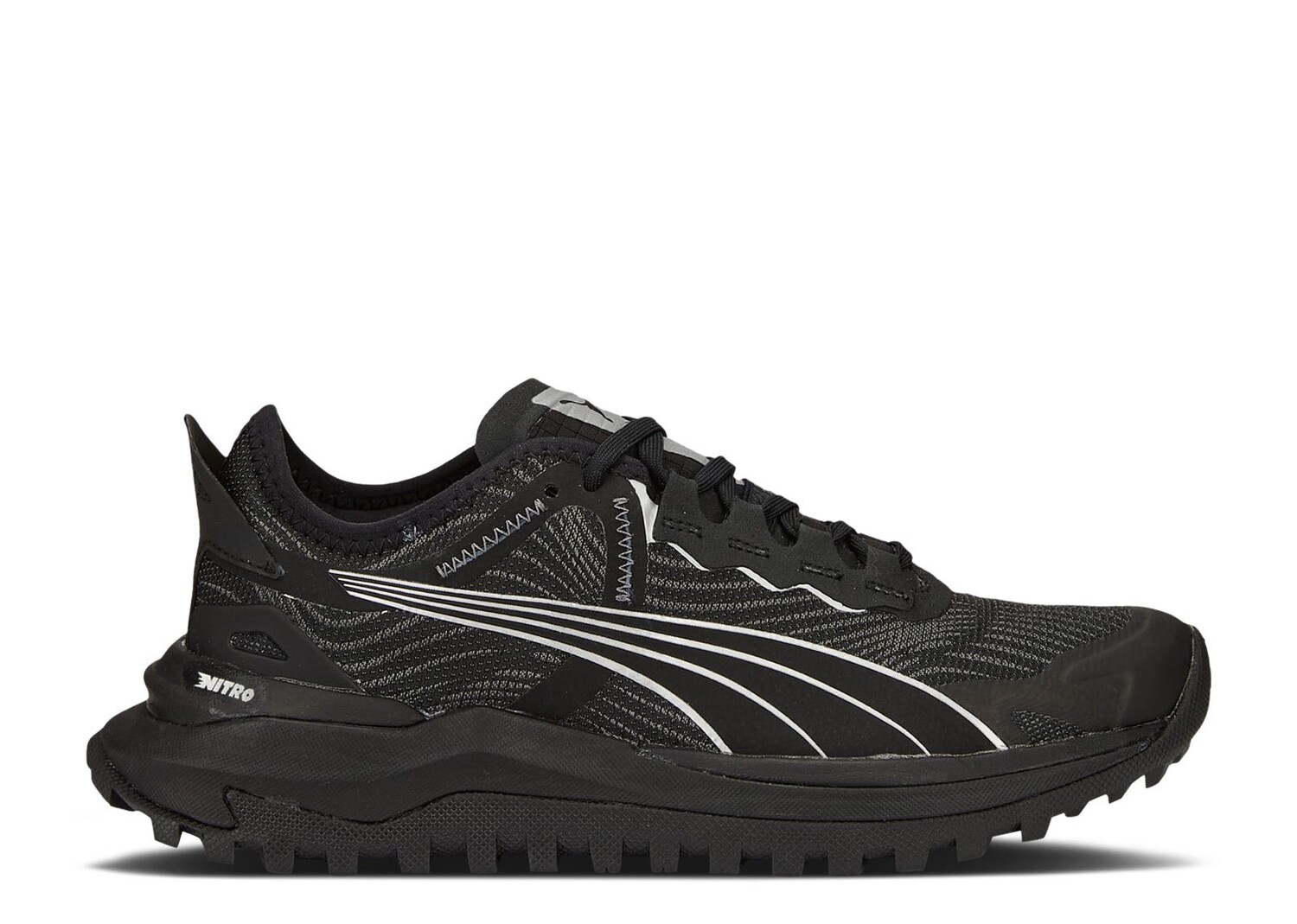 Кроссовки Puma Wmns Voyage Nitro 2 'Black Metallic Silver', черный кроссовки puma voyage nitro 2 цвет puma black metallic silver