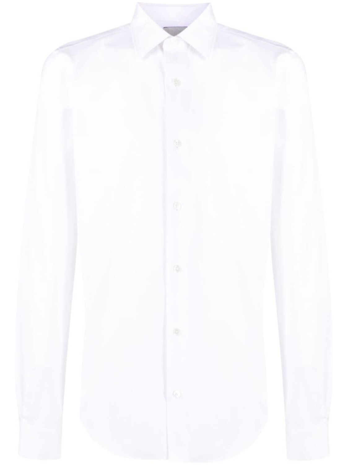 

Paul Smith long-sleeve cotton shirt, белый