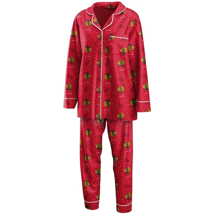 

Пижамный комплект WEAR by Erin Andrews Chicago Blackhawks, красный