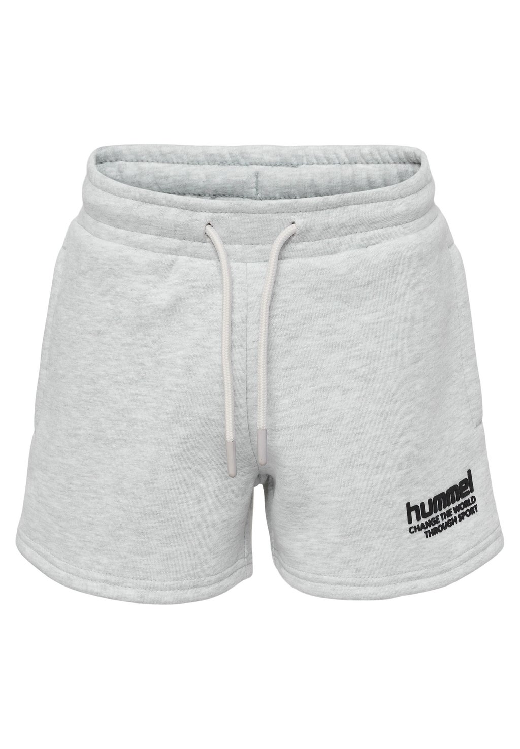 Короткие спортивные брюки PURE Hummel, цвет ultra light grey melange