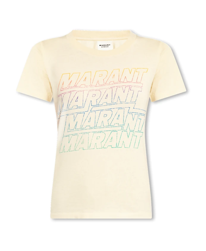 

Футболка Зилиани Isabel Marant Étoile, бежевый