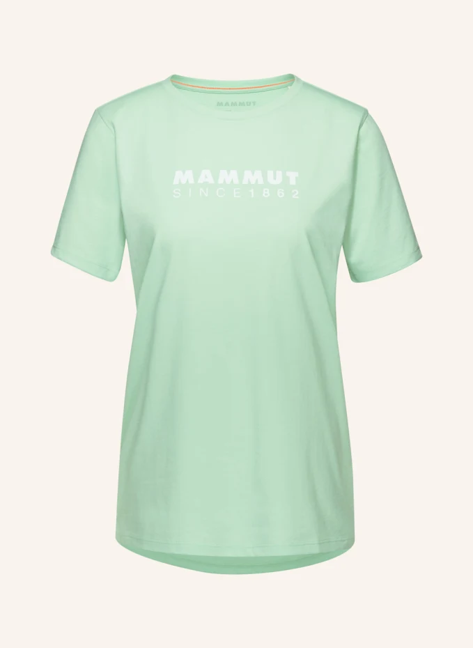 

Mammut женская футболка с логотипом mammut core Mammut, зеленый