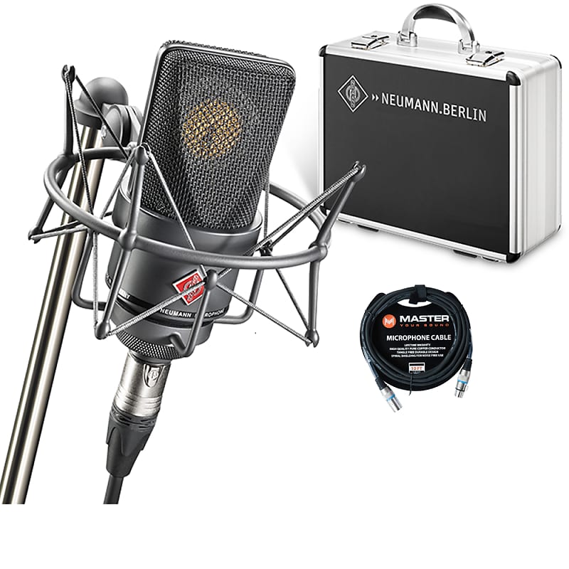 микрофон проводной neumann tlm 107 studio set разъем xlr 3 pin m серый Микрофон Neumann 8509