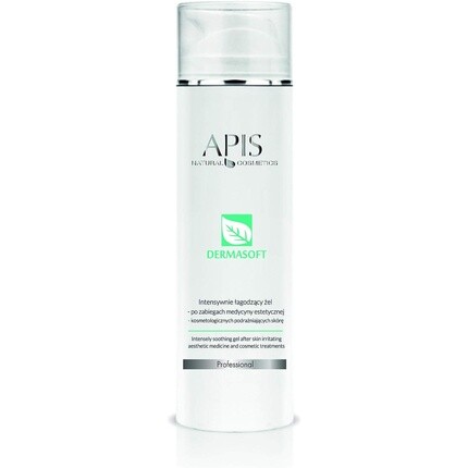 

Apis Dermasoft Интенсивный успокаивающий гель для эстетической медицины и косметологии после процедур, раздражающих кожу, 200мл, Bipin