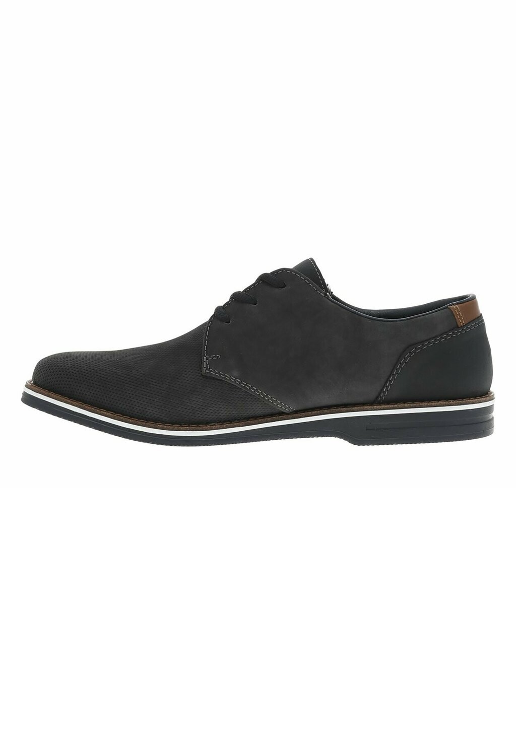 Спортивные туфли на шнуровке Derbies Rieker, цвет gris anthracite