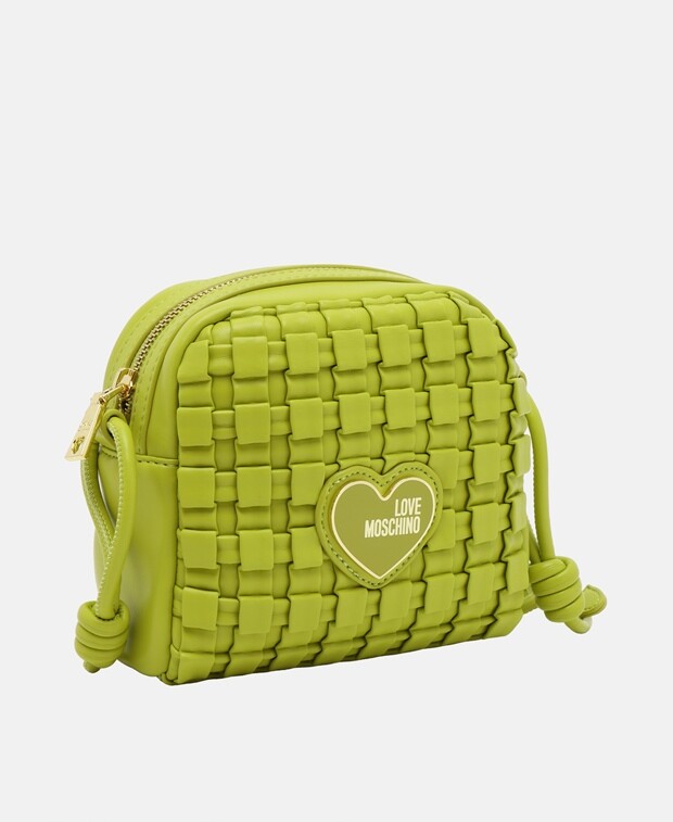 

Сумка-мессенджер Love Moschino, зеленый