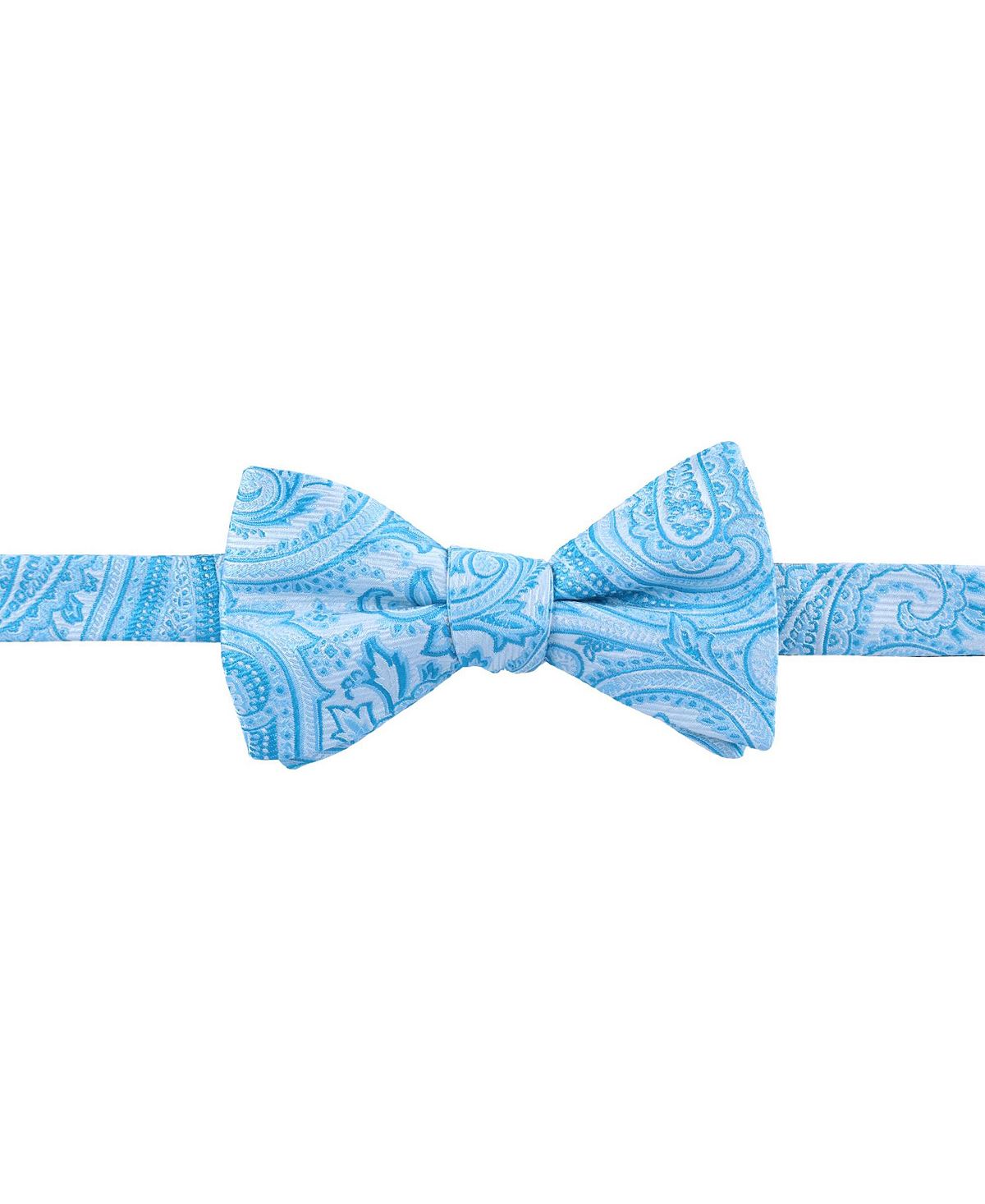 галстук бабочка подиум белая с узором пейсли Шелковый галстук-бабочка Sobee с пейсли TRAFALGAR