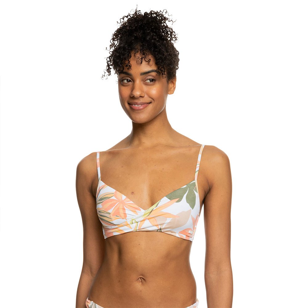 Топ бикини Roxy Pt Beach Classics Wrap, разноцветный топ бикини roxy pt beach classics athletic triangle белый