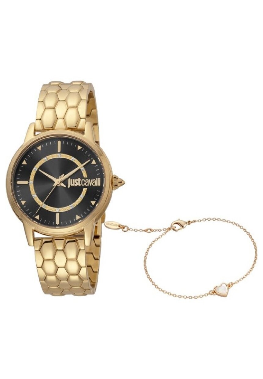 

Часы VALENTINES BOX SET Just Cavalli, золотой