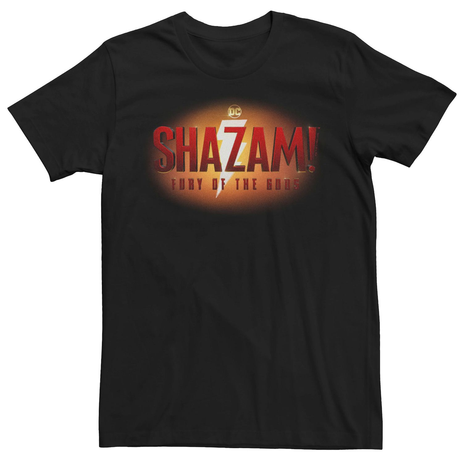 Мужская футболка с логотипом Shazam Fury Of The Gods Shazam 2 Licensed Character брелок funko pop keychain shazam fury of the gods