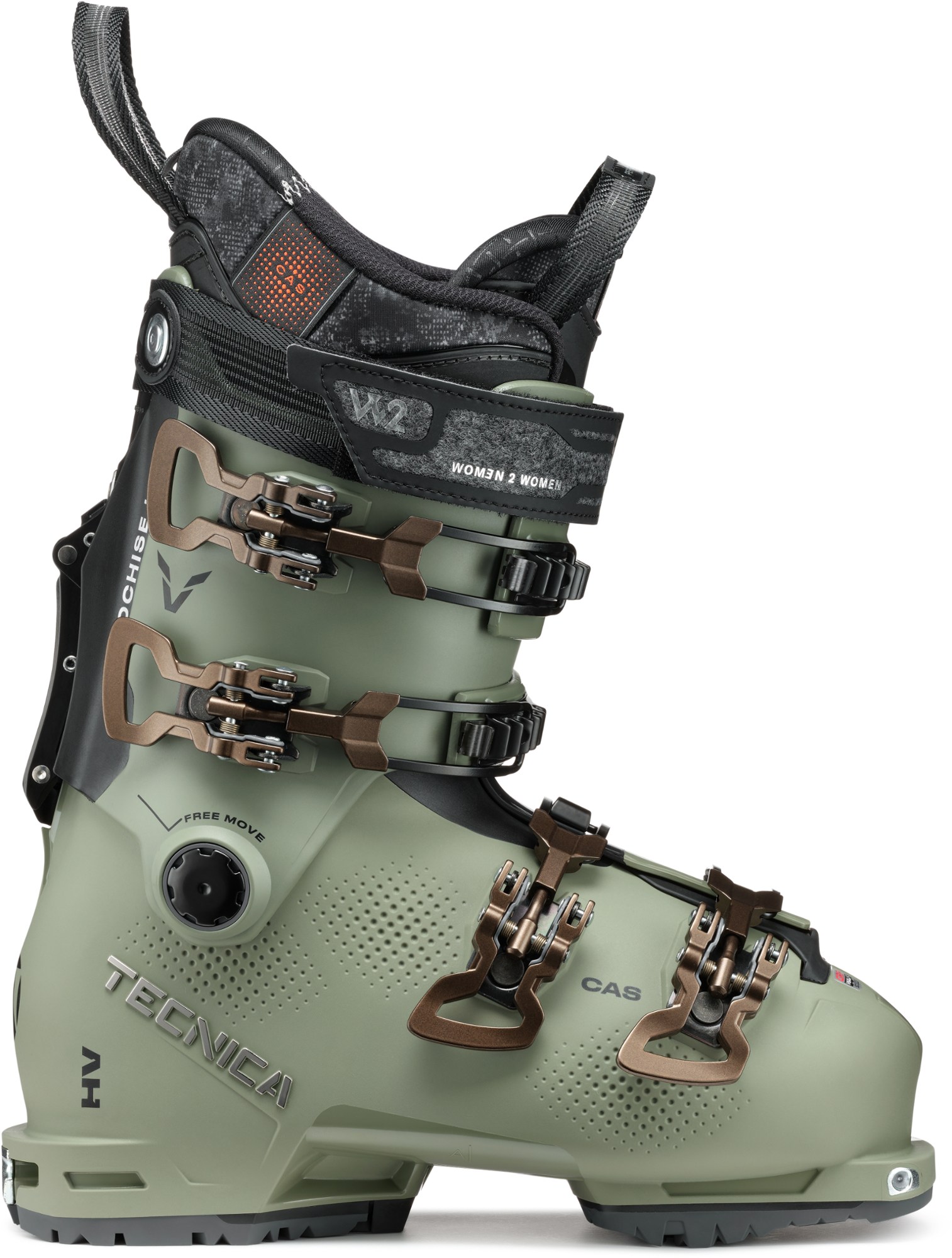 цена Лыжные ботинки Cochise HV 95 W - Женские - 2023/2024 Tecnica, зеленый