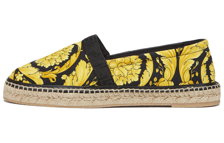 

Мужские туфли Versace, желто-черный