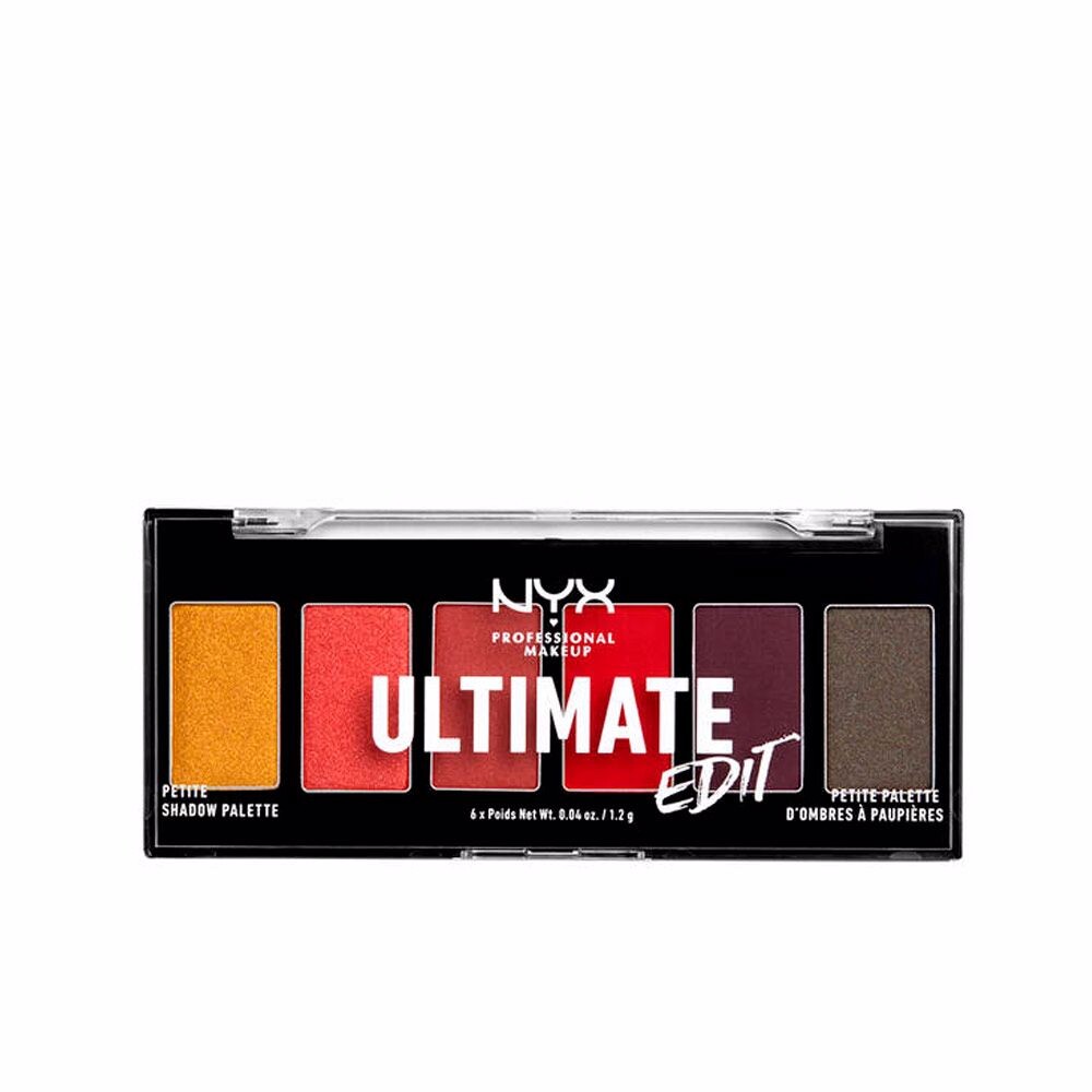 

Тени для век Ultimate edit petite shadow palette Nyx professional make up, 6 х 1,2 г, phoenix
