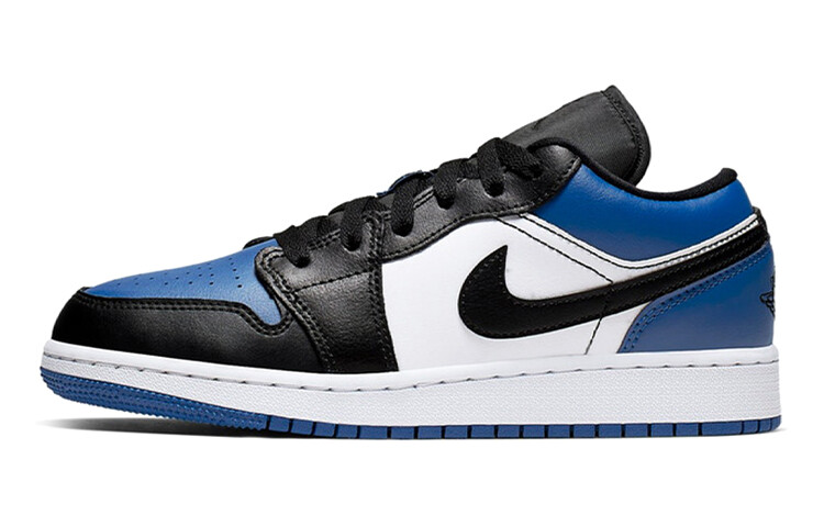 

Баскетбольные кроссовки Nike Air Jordan 1 Low Royal Toe Vintage синие