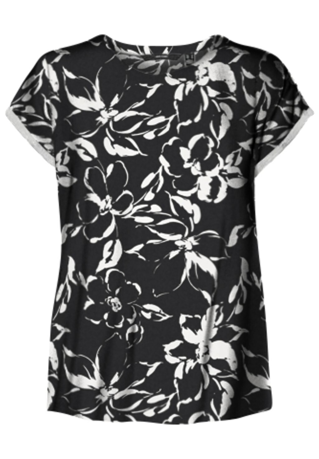 

Футболка с принтом Vero Moda, Черный