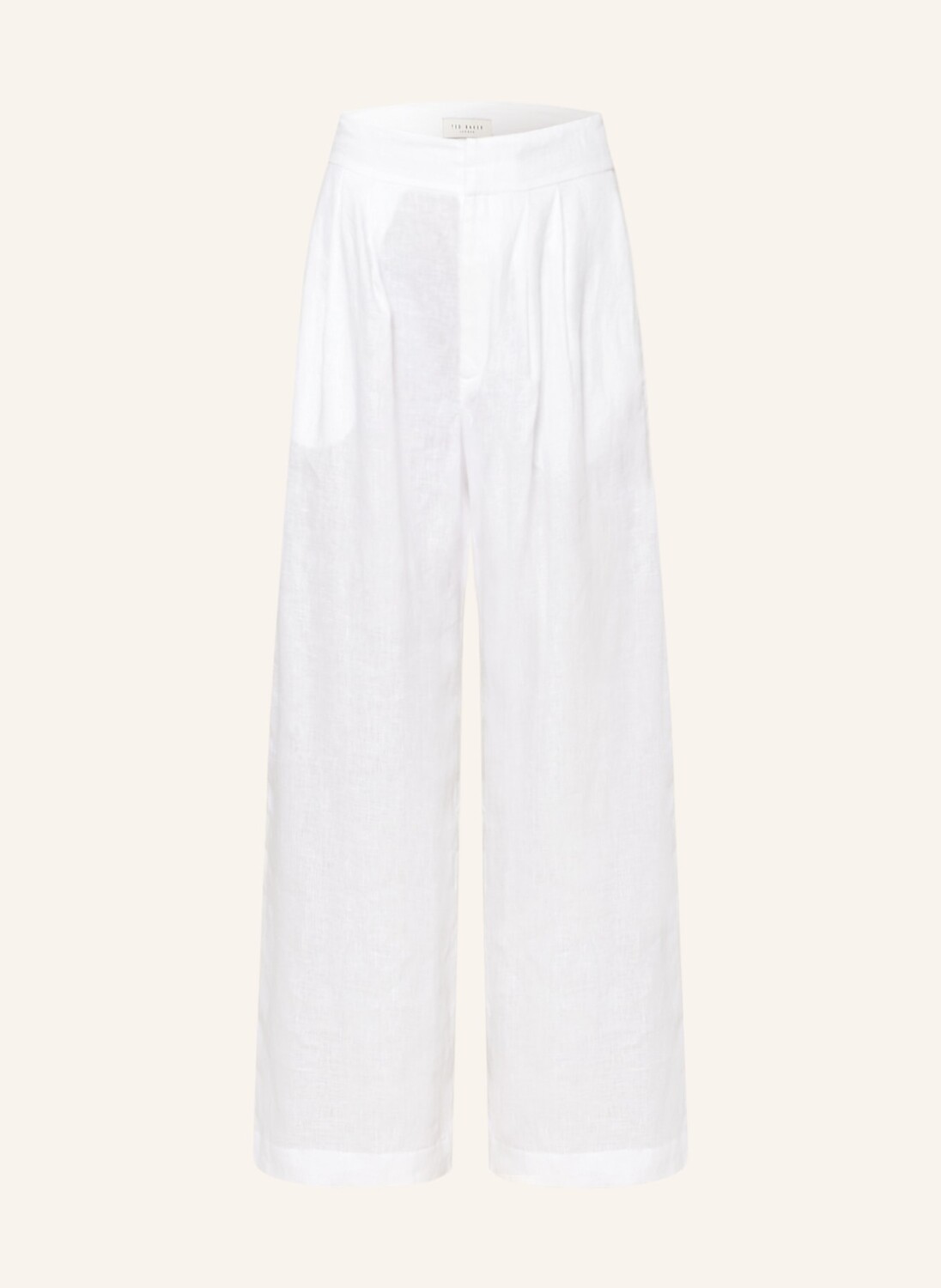 

Брюки марлен TED BAKER LUCIHH aus Leinen, белый