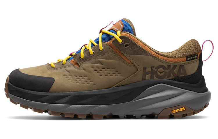 

Bodega x Hoka One One Kaha Low GTX Низкие водонепроницаемые туфли унисекс, зеленые