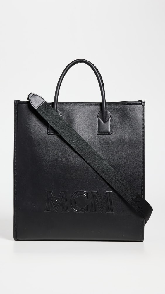 

Сумка MCM MCM Klassik Medium Leather Tote, черный