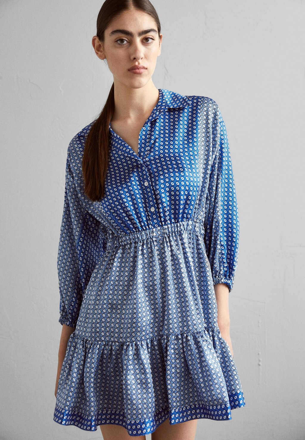 

Платье-рубашка Robe sandro, синий