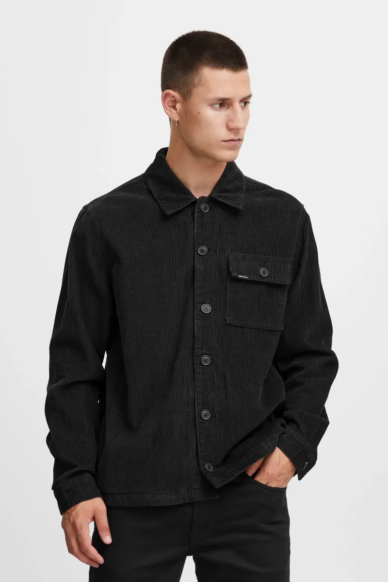 

Рубашка с длинными рукавами из смесового материала "BLEND BHShirt", черный