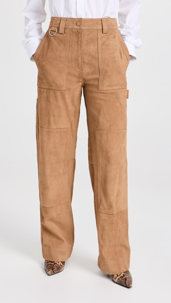 

Брюки Saks Potts Rose Leather, загар