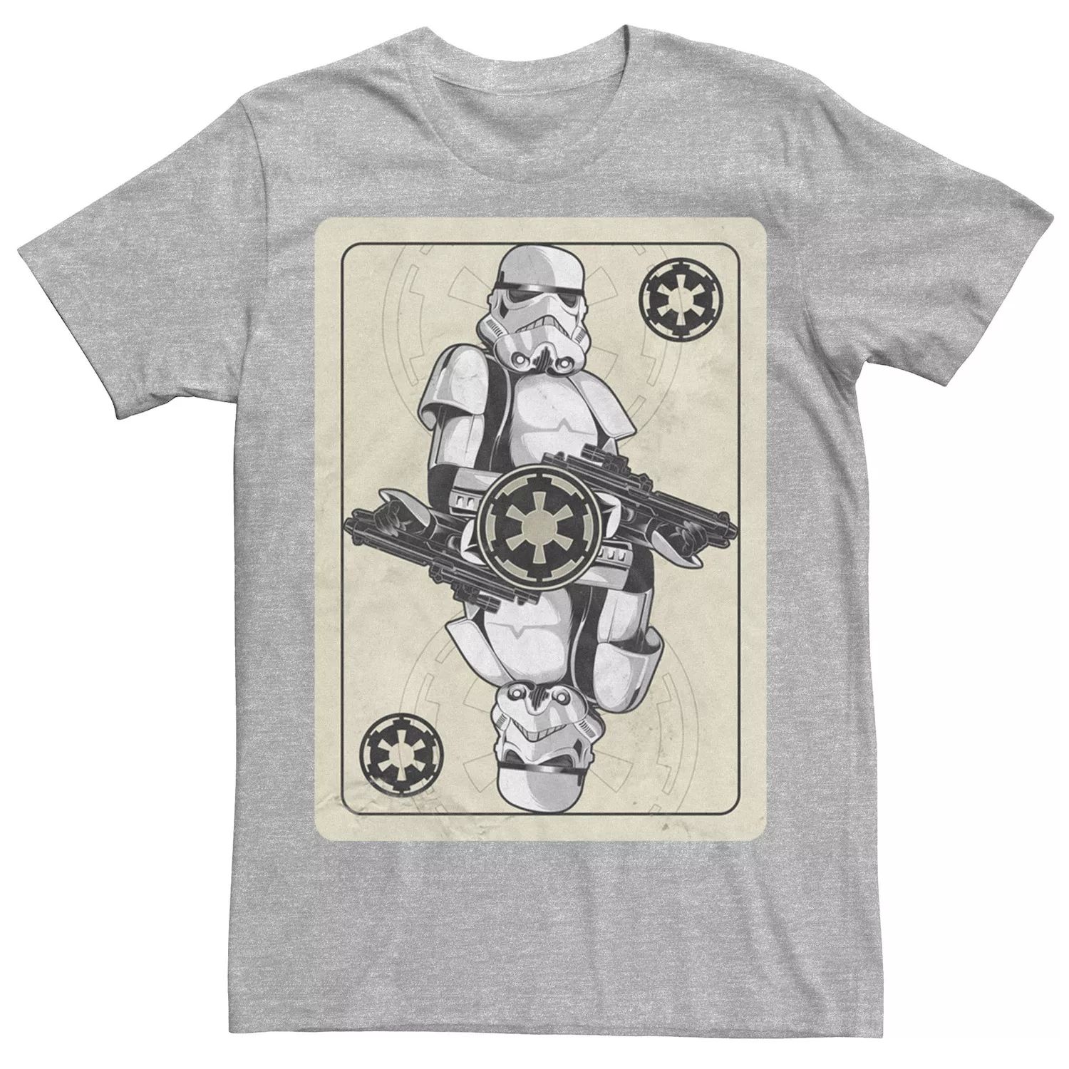 цена Мужская футболка с игральными картами Stormtrooper Star Wars