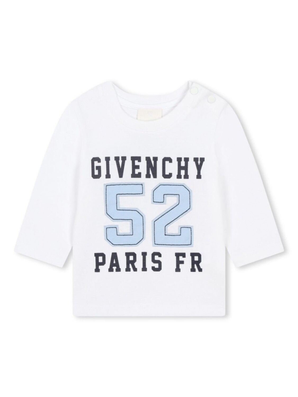 

Givenchy Kids лонгслив с логотипом, белый