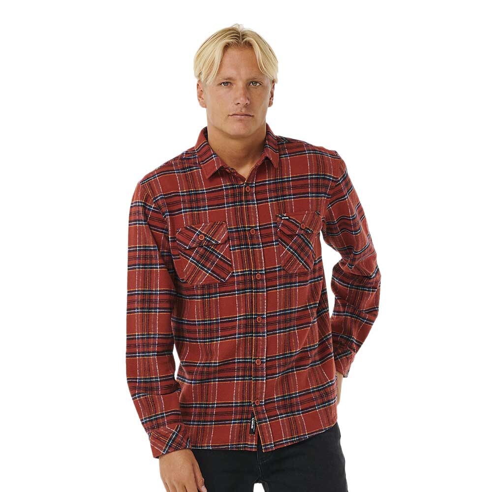

Рубашка с длинным рукавом Rip Curl Griffin Flannel, красный