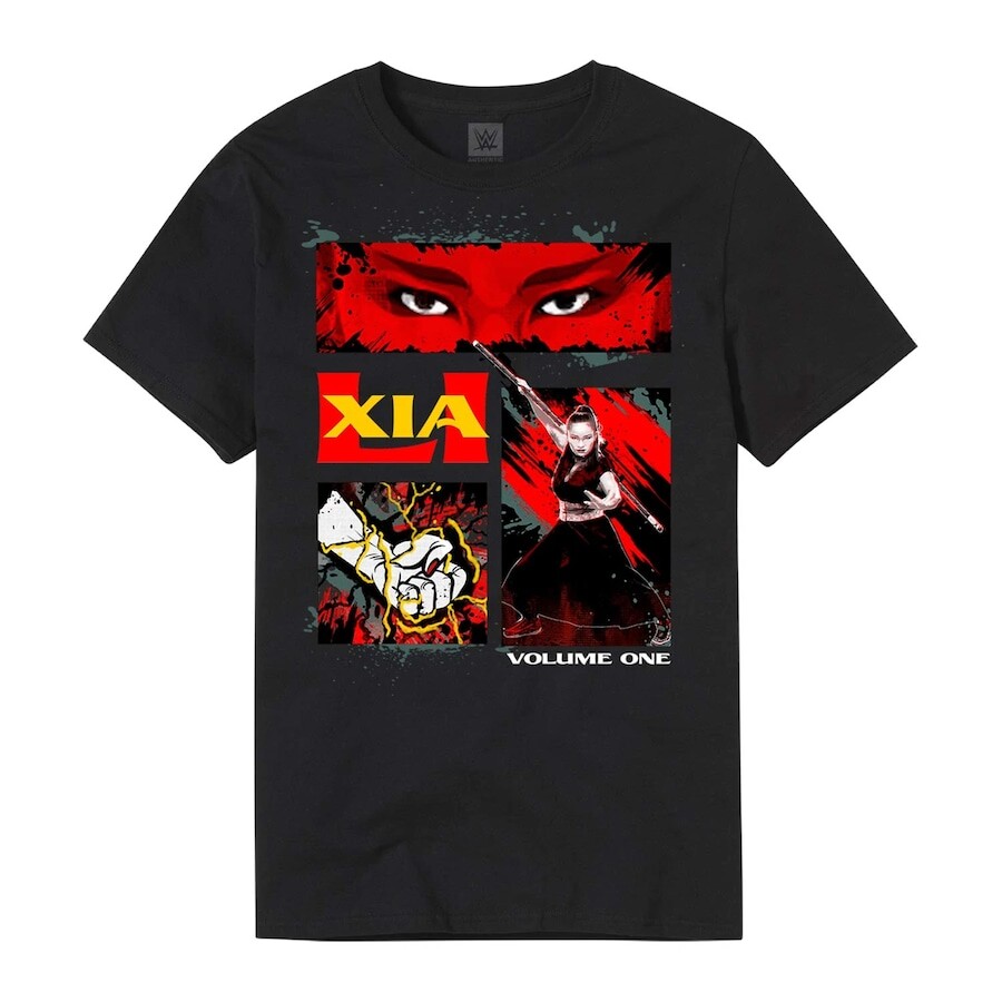 

Футболка с коротким рукавом WWE Authentic Xia Li, черный