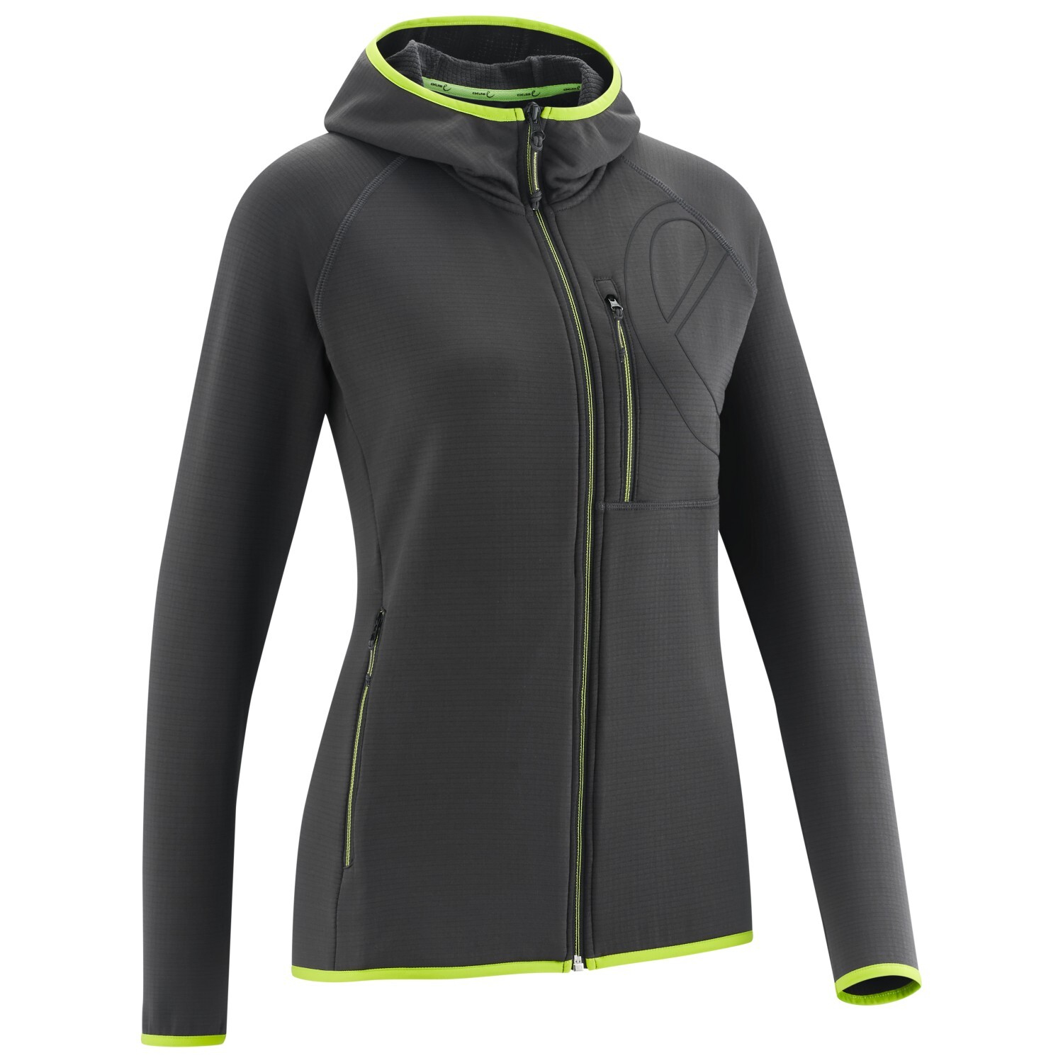 

Флисовая жилетка Edelrid Women's Nest, цвет Obsidian
