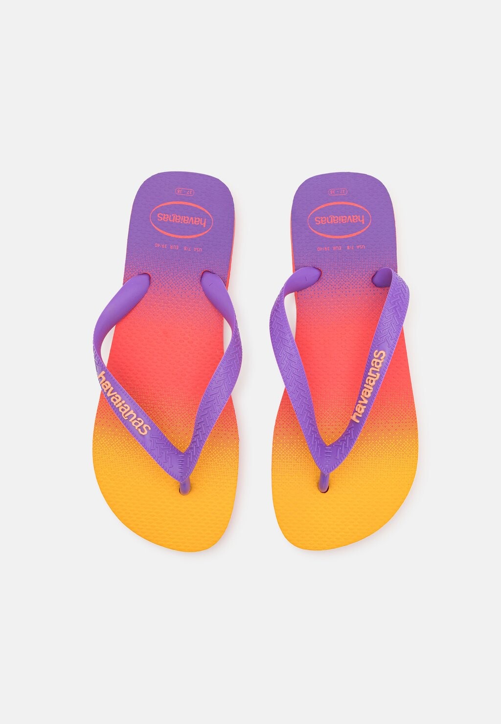 

Шлепанцы TOP FASHION Havaianas, цвет coralnew