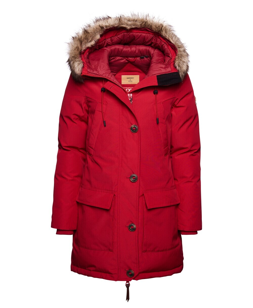 

Зимняя парка Superdry Rookie, ярко-красный