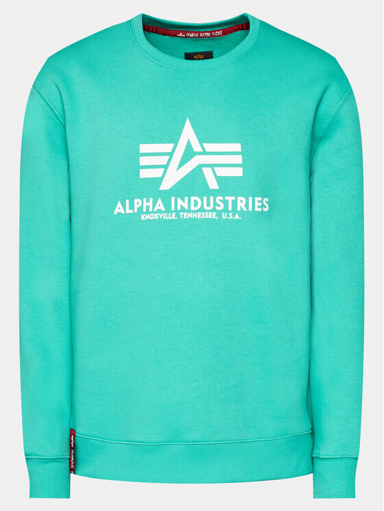 

Толстовка обычного кроя Alpha Industries, зеленый